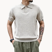 Langston Knit Polo - Polo Shirt CASA LARO