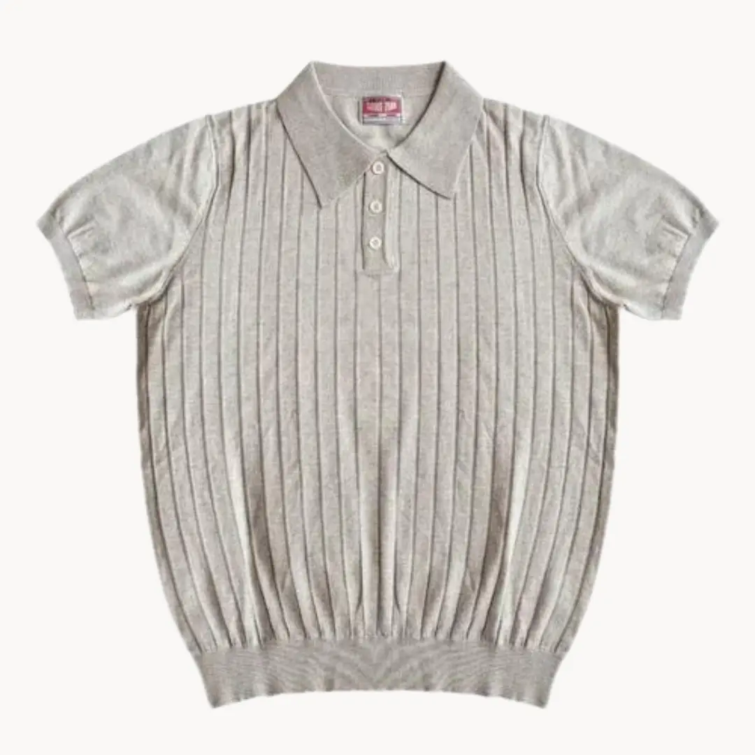 Langston Knit Polo - Polo Shirt CASA LARO