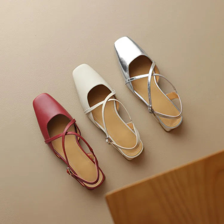 Leather Ballet - Flats CASA LARO WOMEN