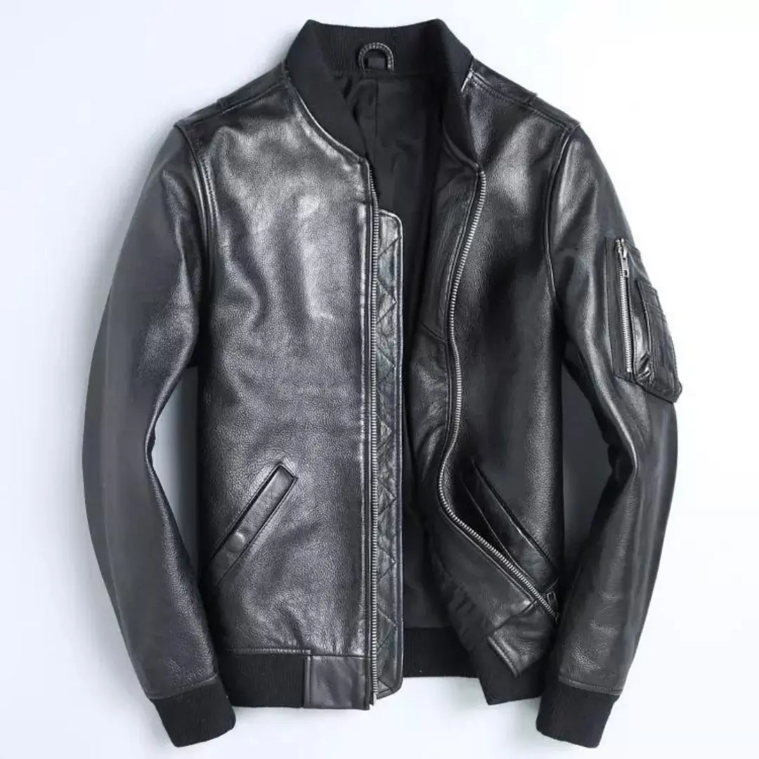 Leather Bomber - Jacket CASA LARO