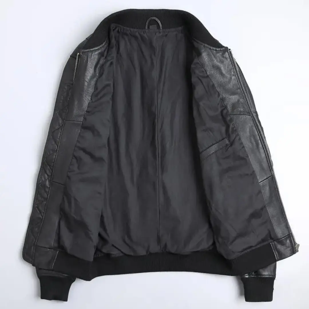 Leather Bomber - Jacket CASA LARO