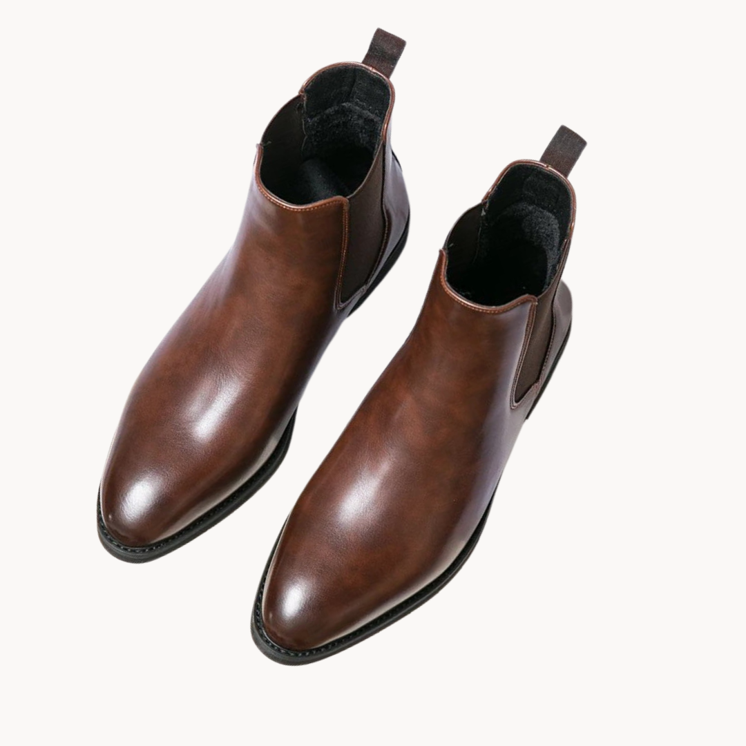 Leather Chelsea Mid-Calf - Boot CASA LARO MEN