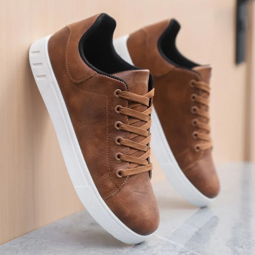 Leather Lace-Up Low-Top - Sneakers CASA LARO MEN