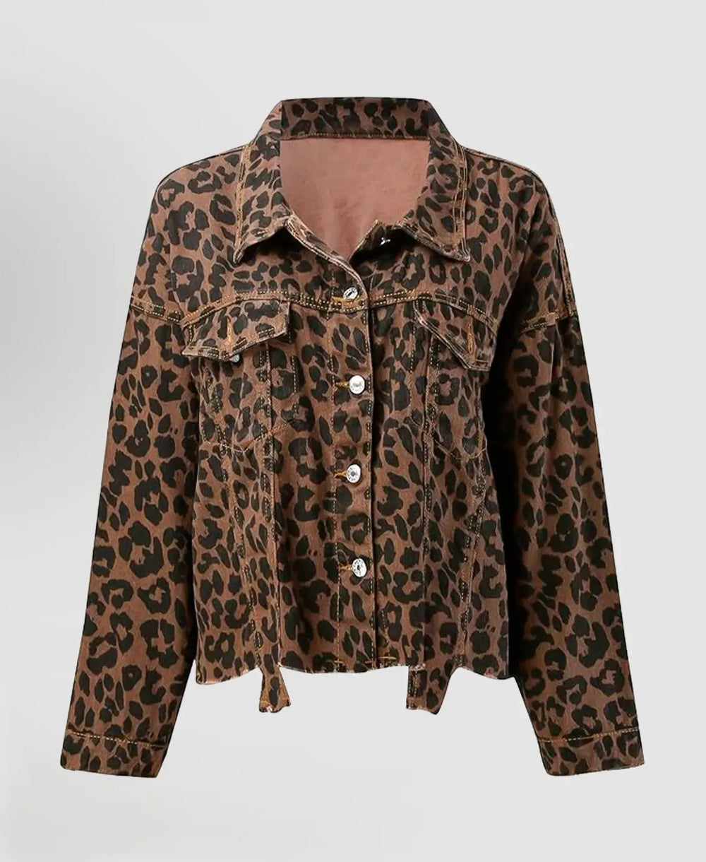 Leopard Print Faux-Fur - Jacket CASA LARO
