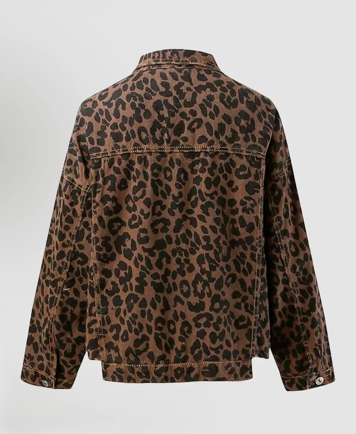 Leopard Print Faux-Fur - Jacket