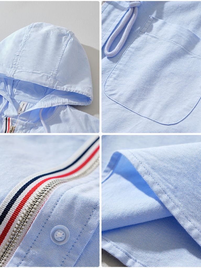 Light Covenant Linen Hooded Shirt  – Casa  Laro CASA LARO