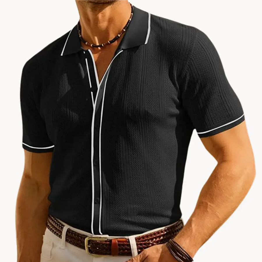 Lightweight Breathable Short Sleeve - Polo Shirt CAAYWORLD