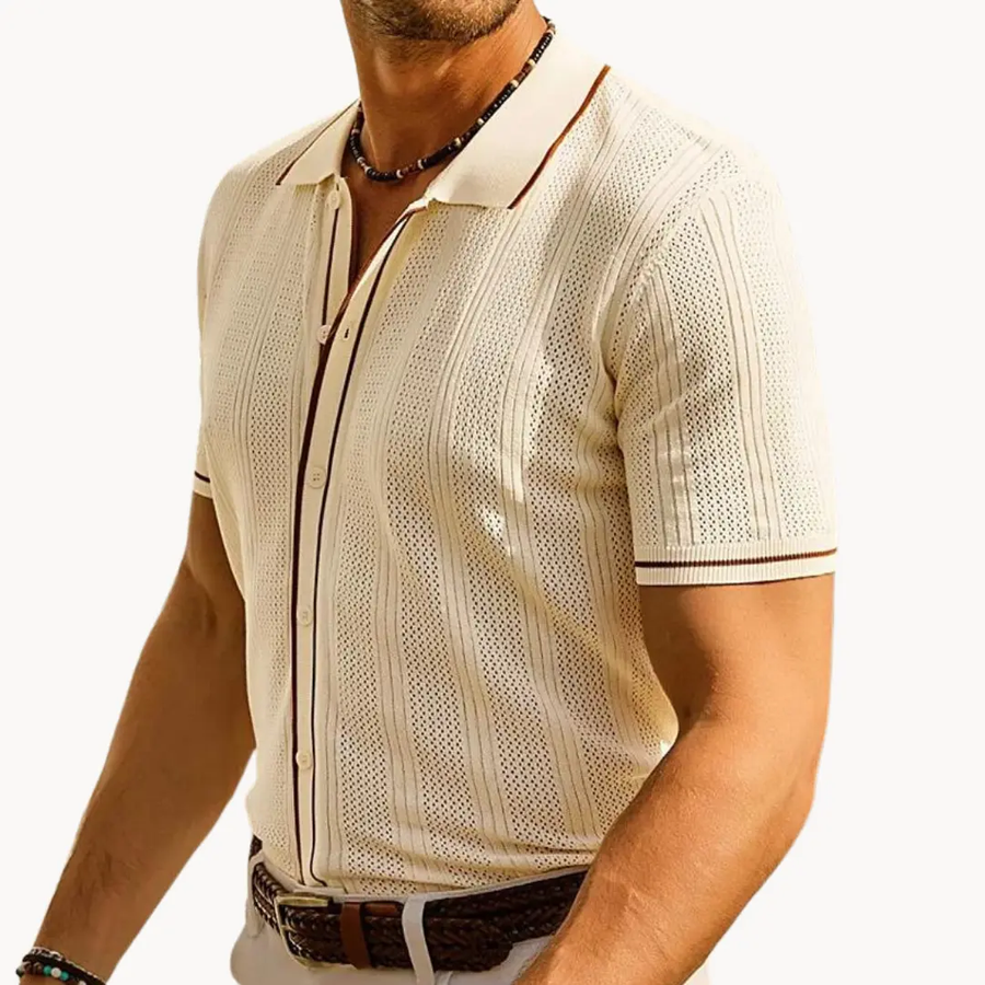 Lightweight Breathable Short Sleeve - Polo Shirt CAAYWORLD