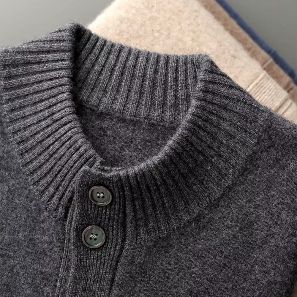 Lightweight Cashmere Knit - Cardigan CASA LARO MEN