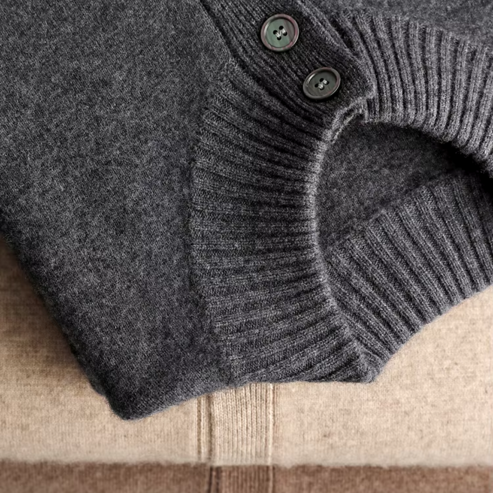 Lightweight Cashmere Knit - Cardigan CASA LARO MEN