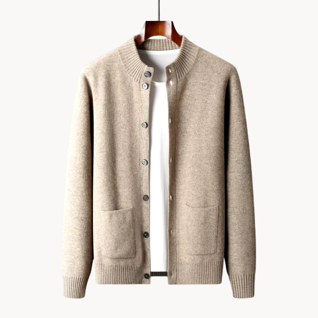 Lightweight Cashmere Knit - Cardigan CASA LARO MEN
