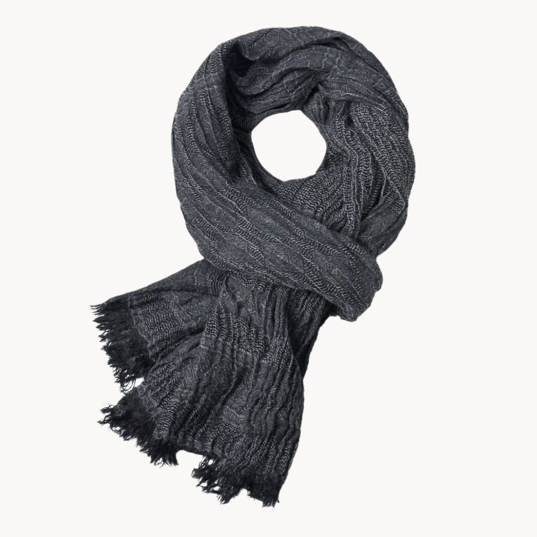 Lightweight Cotton Linen Blend - Scarf CASA LARO MEN