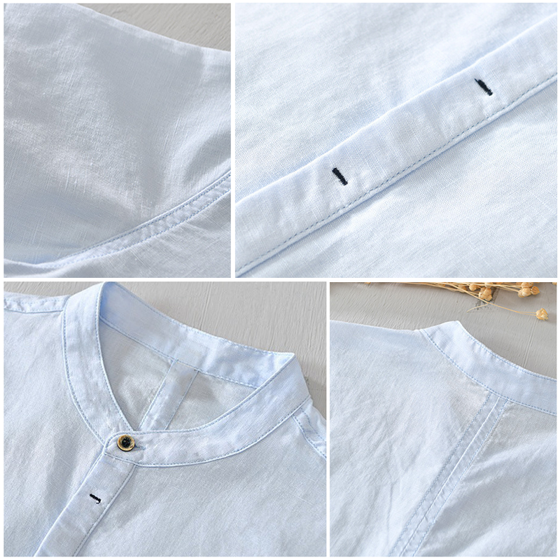 Lightweight Linen Button-Down - Shirt CASA LARO MEN