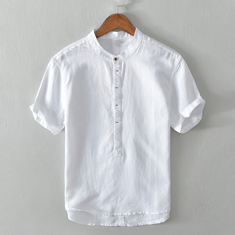 Lightweight Linen Button-Down - Shirt CASA LARO MEN