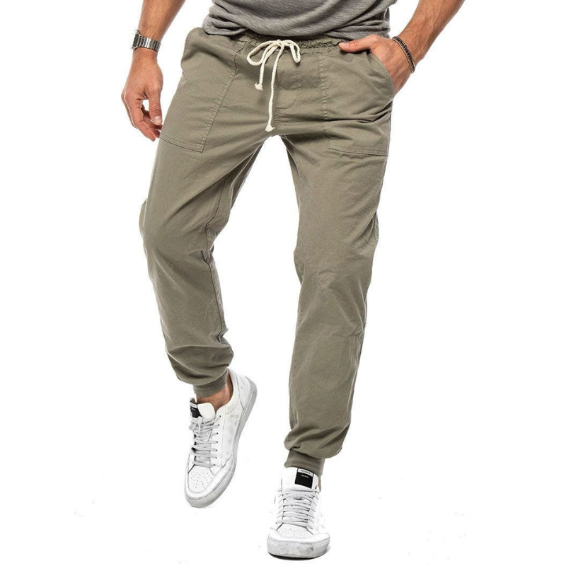 Lightweight Linen Drawstring - Joggers CASA LARO MEN