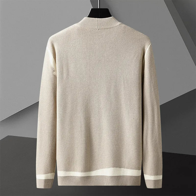 Lightweight Milanese Knit - Cardigan CASA LARO MEN