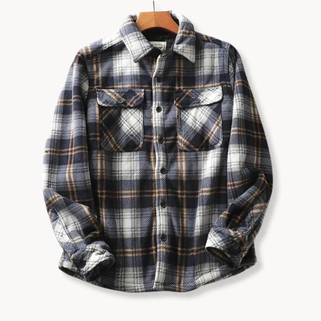 Lined Flannel Overshirt - Jacket CASA LARO