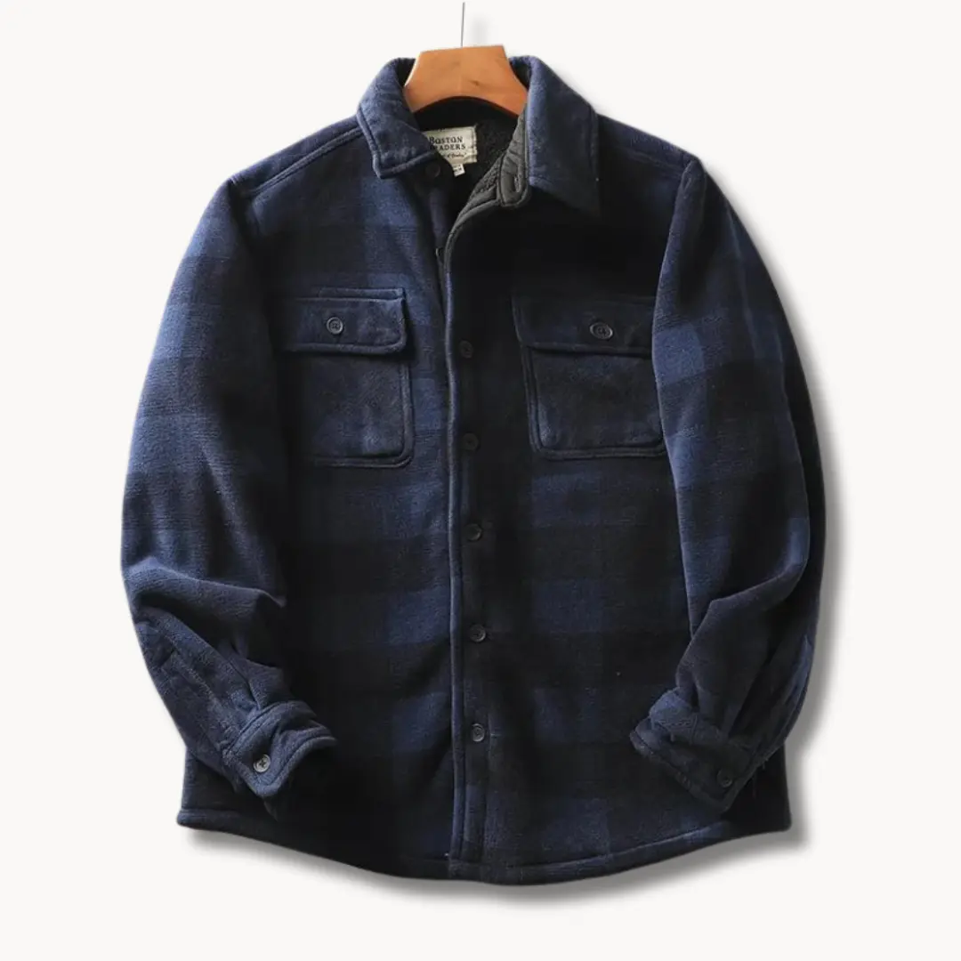 Lined Flannel Overshirt - Jacket CASA LARO