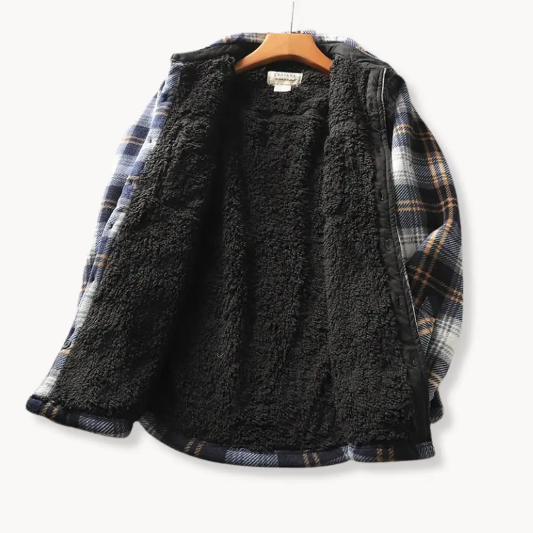 Lined Flannel Overshirt - Jacket CASA LARO