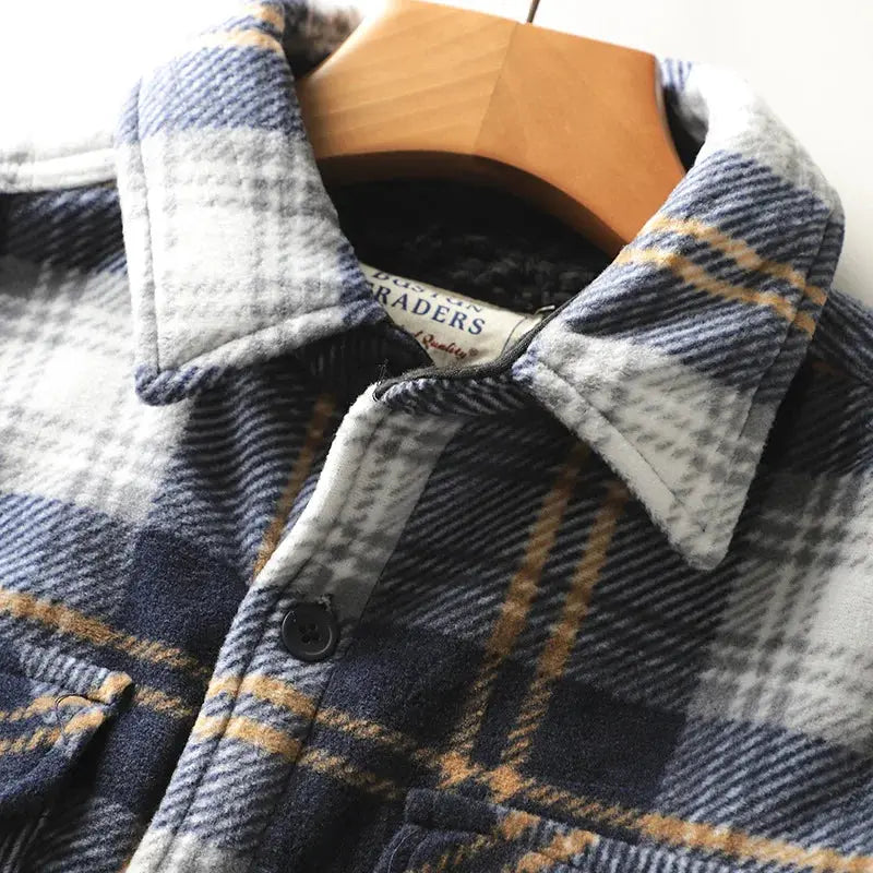 Lined Flannel Overshirt - Jacket CASA LARO