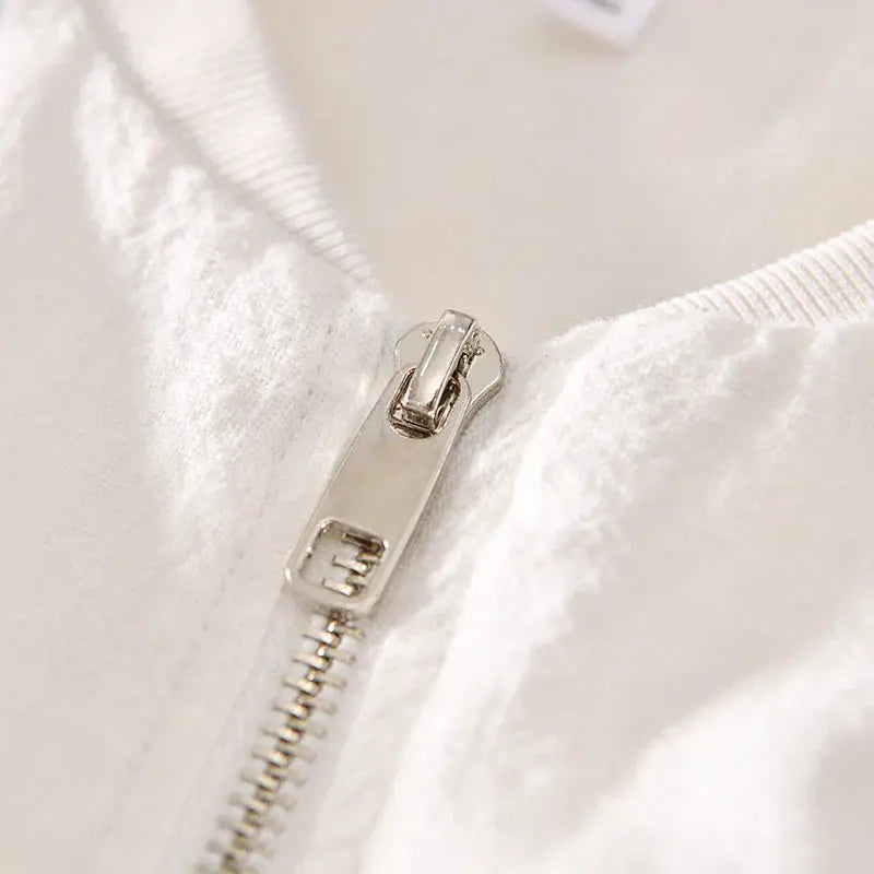 Linen-Blend Bomber - Bomber Jacket CASA LARO