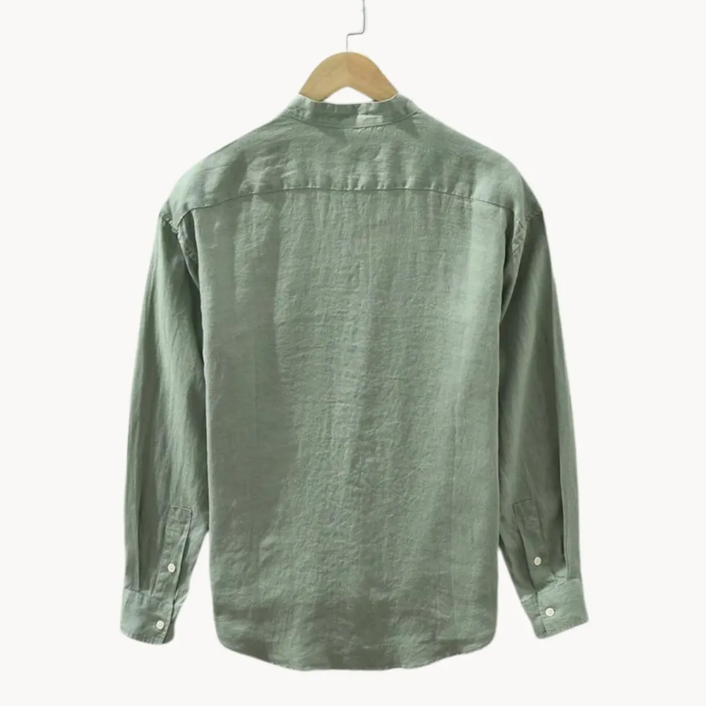 Linen Button-Front - Shirt CASA LARO