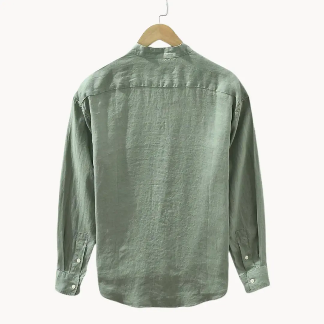 Linen Button-Front - Shirt CASA LARO