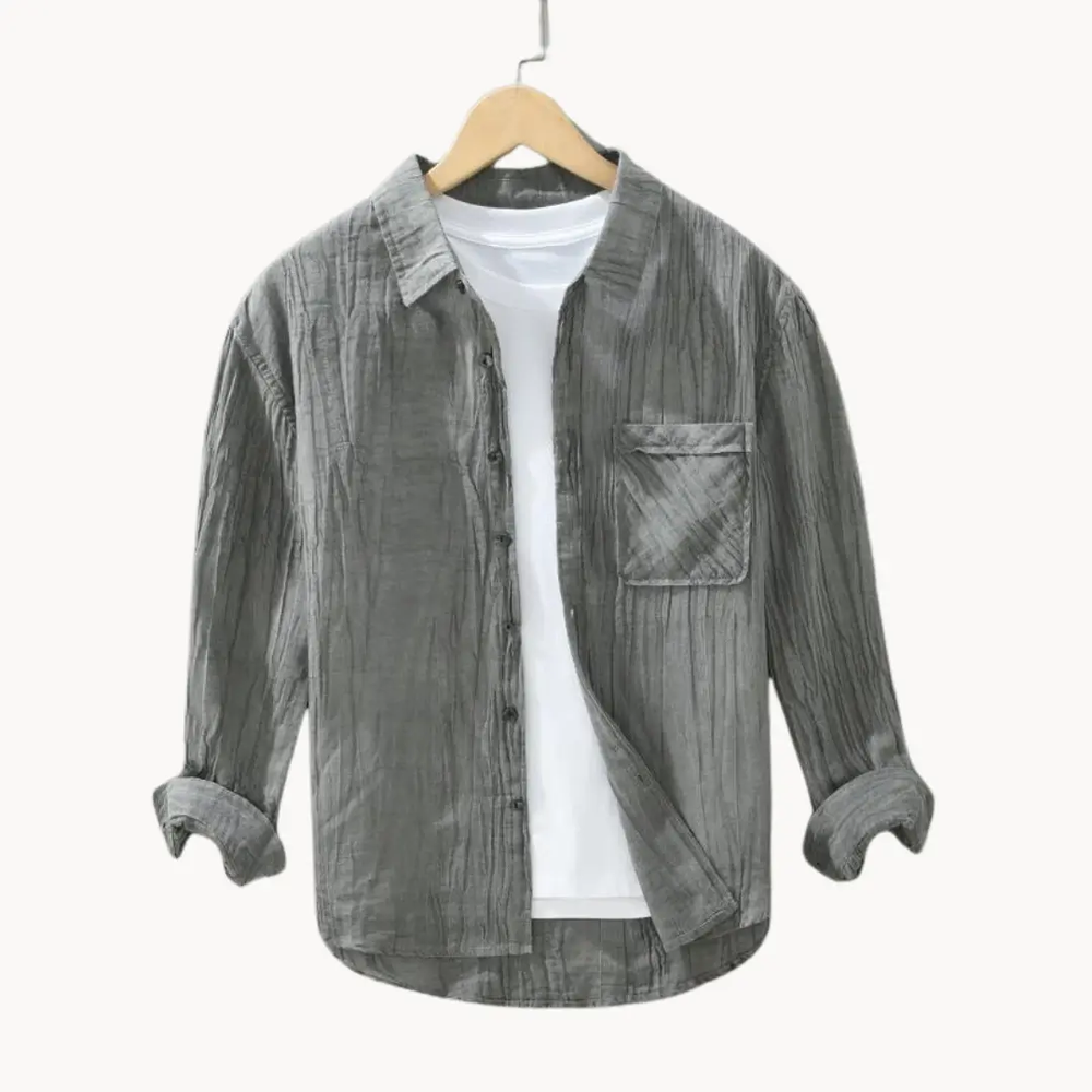 Linen Button Up - Shirt CASA LARO