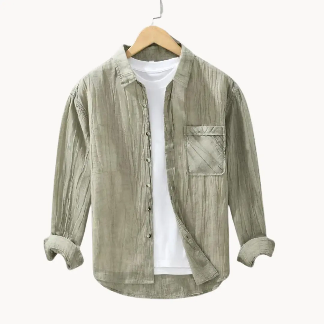 Linen Button Up - Shirt CASA LARO