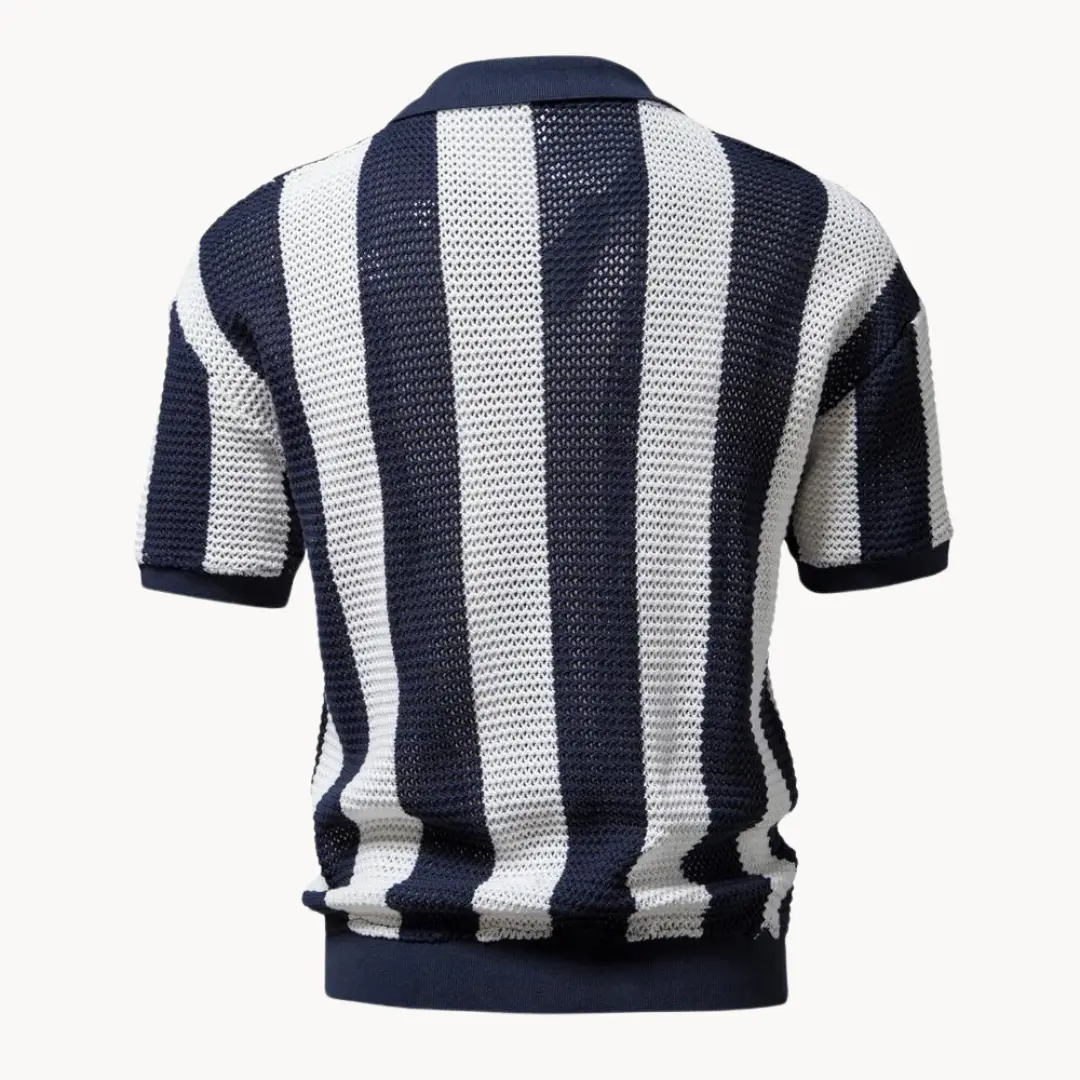 Linen-Cotton Blend - Polo Shirt CASA LARO