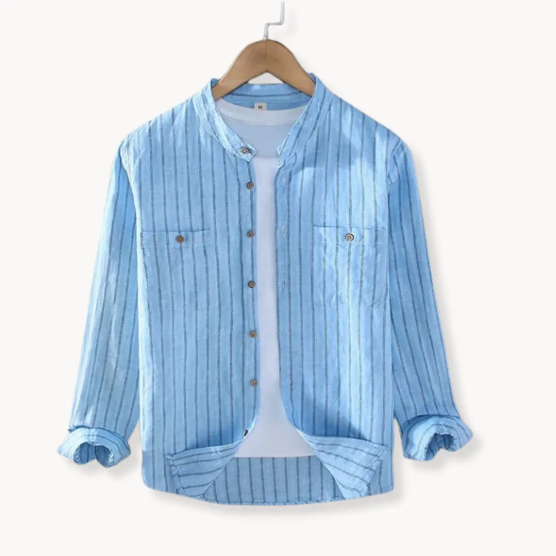 Linen Cotton Button-Down - Shirt CASA LARO