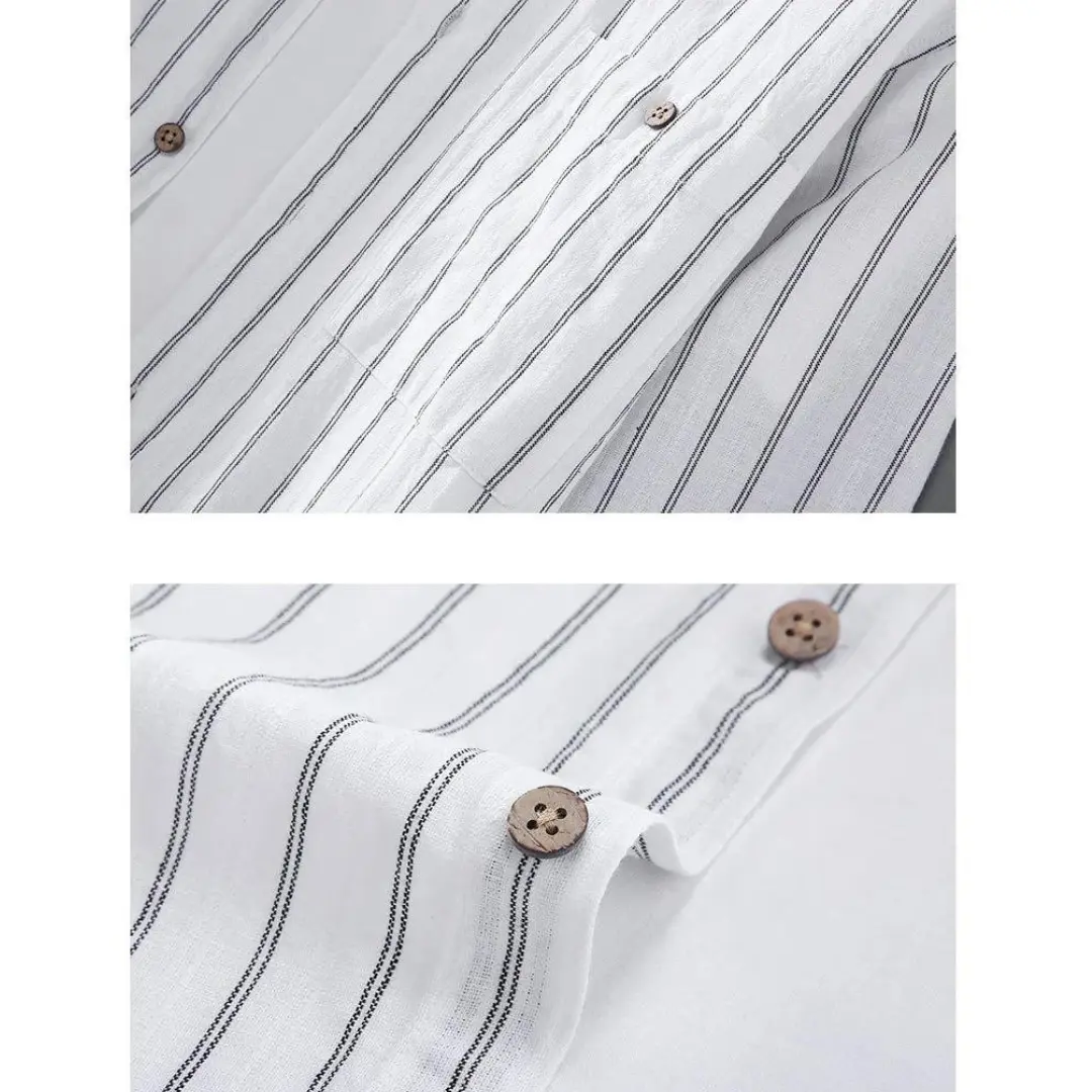 Linen Cotton Button-Down - Shirt CASA LARO