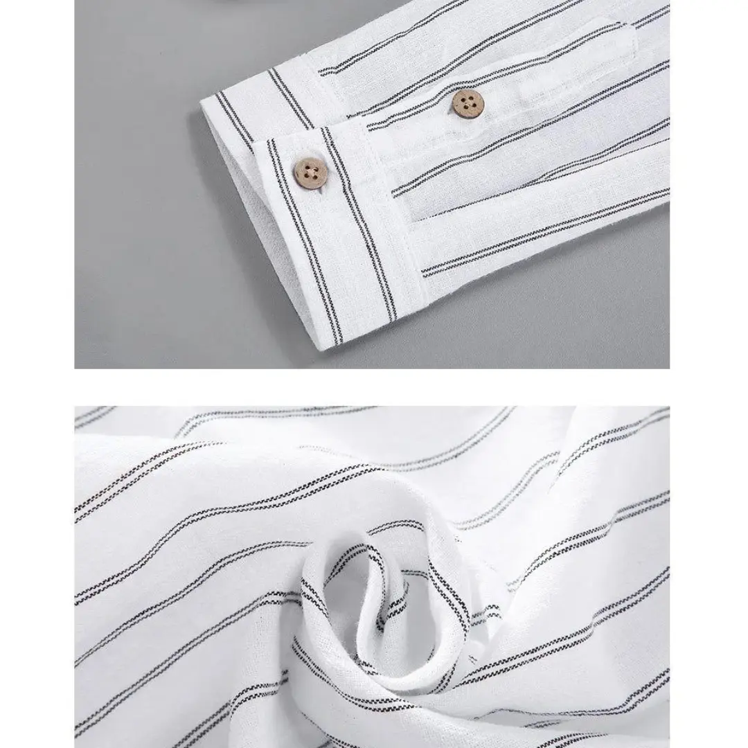 Linen Cotton Button-Down - Shirt CASA LARO