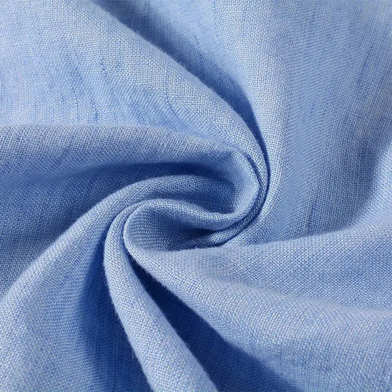 Linen-Cotton Spread Collar - Shirt CASA LARO