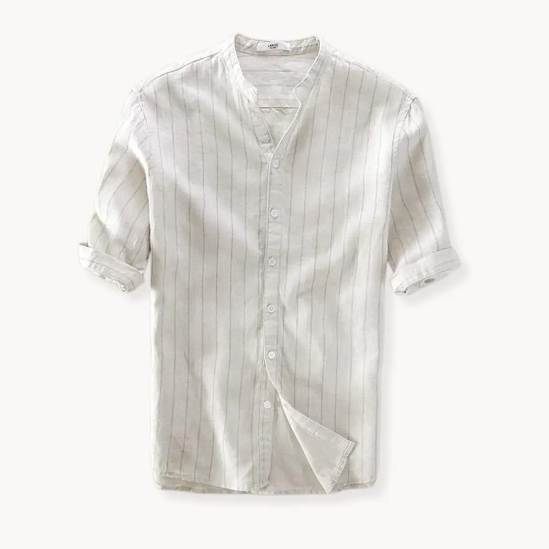 Linen Half Sleeve - Shirt CASA LARO