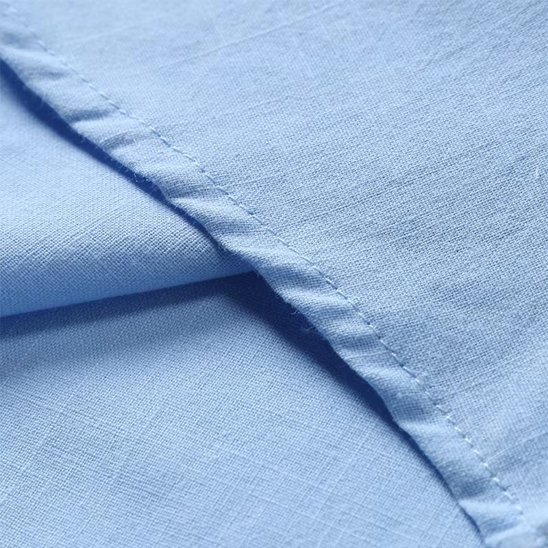Linen Short Sleeve Polo - T-Shirt CASA LARO MEN
