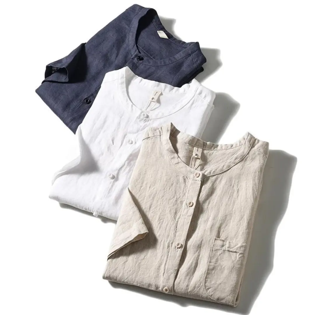 Linen Short Sleeve - Shirt CASA LARO