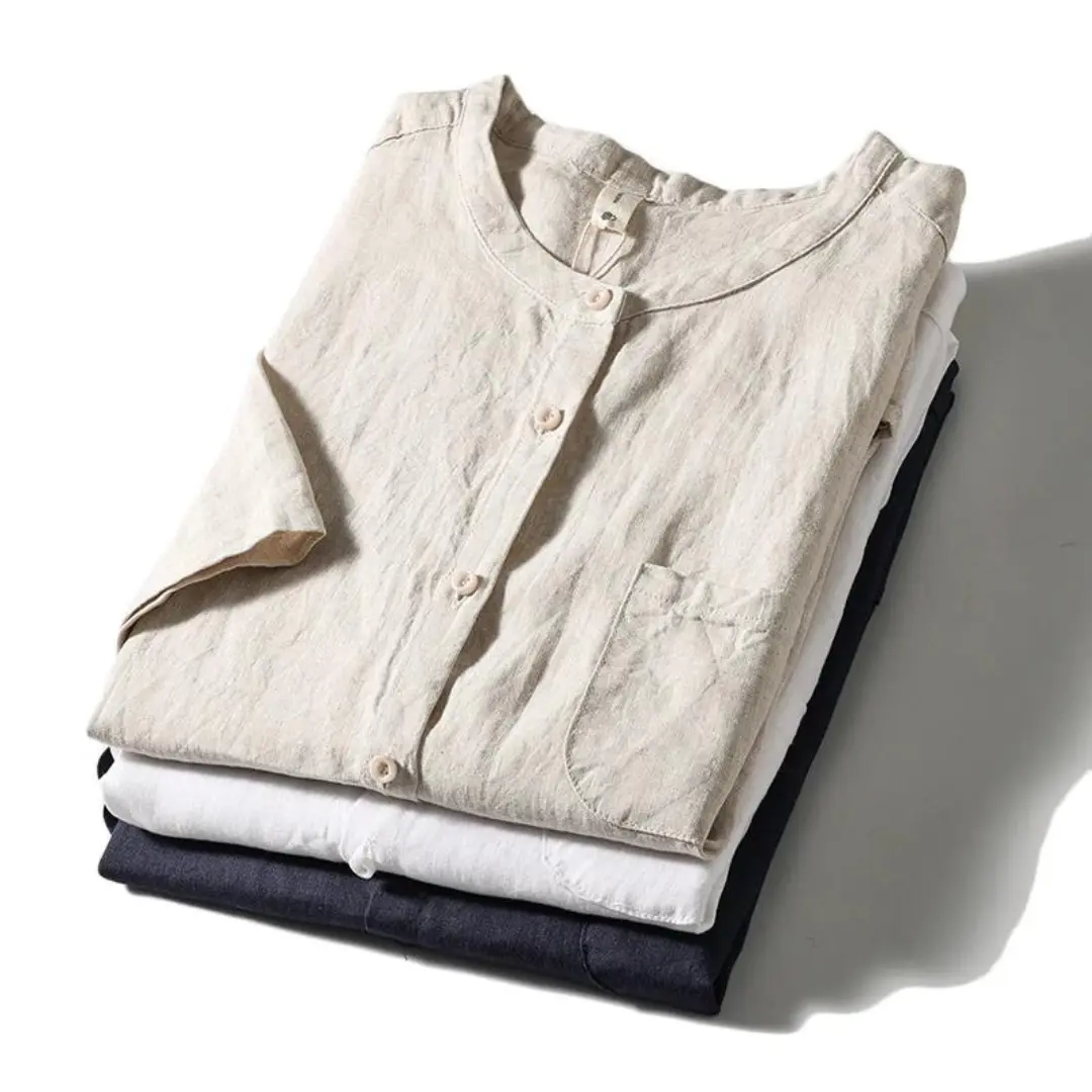 Linen Short Sleeve - Shirt CASA LARO