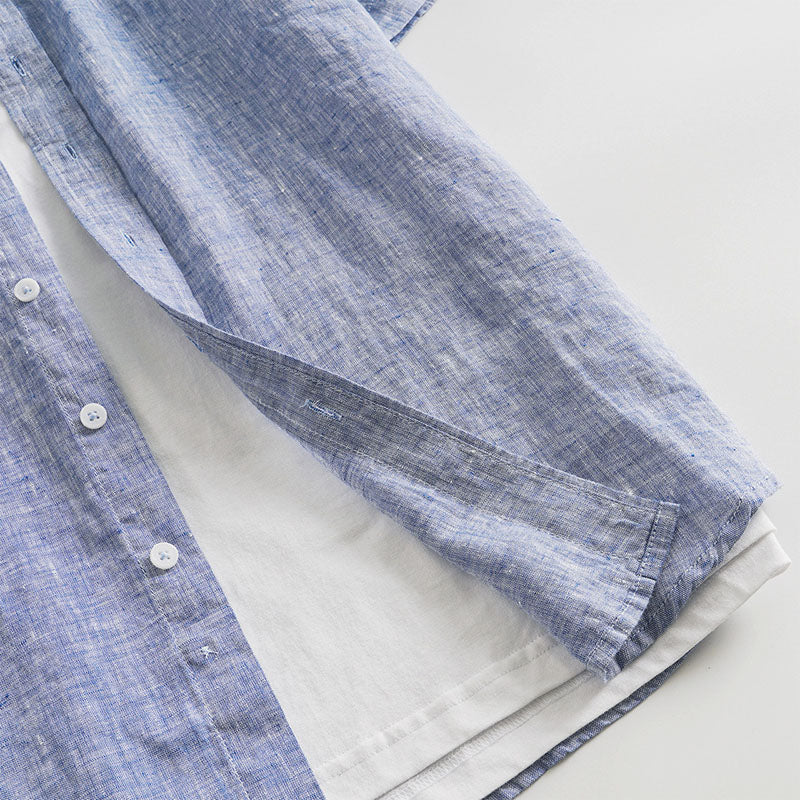 Summer Linen Button-Down - Shirt