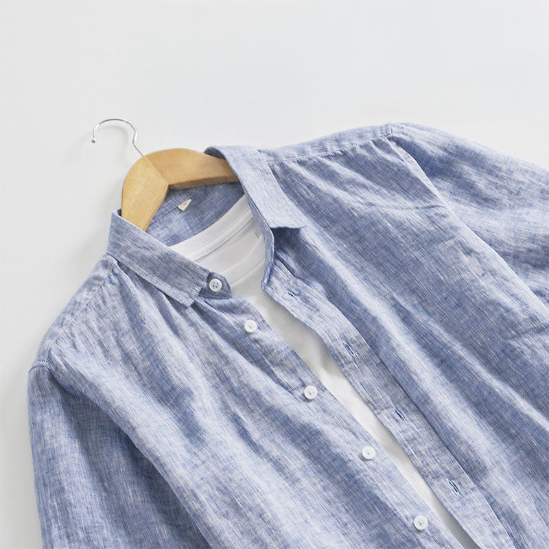 Summer Linen Button-Down - Shirt