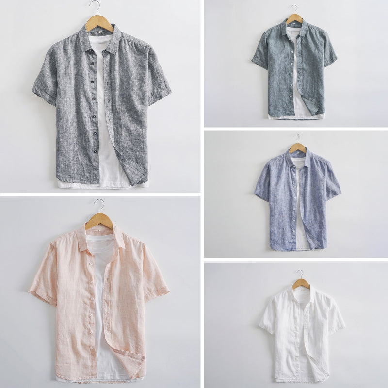 Summer Linen Button-Down - Shirt