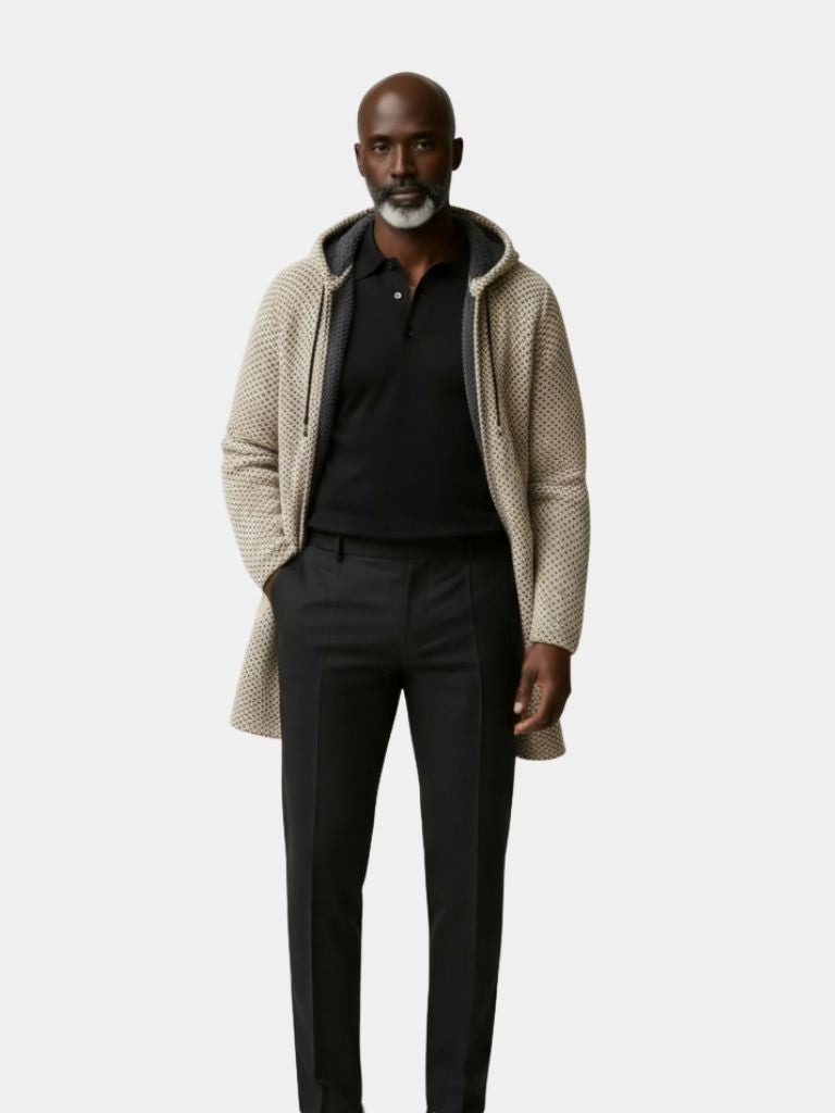 Lugano Knitted Hooded Winter Coat - Casa and Laro CASA LARO