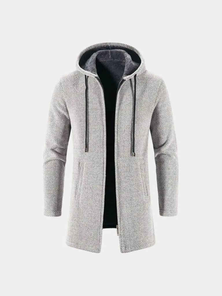 Lugano Knitted Hooded Winter Coat - Casa and Laro CASA LARO