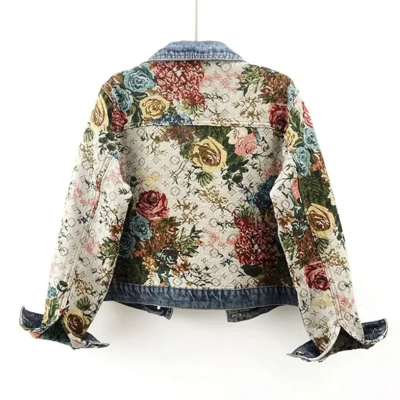 Lyon Blossom Denim - Jacket CASA LARO