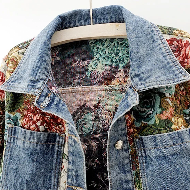 Lyon Blossom Denim - Jacket CASA LARO