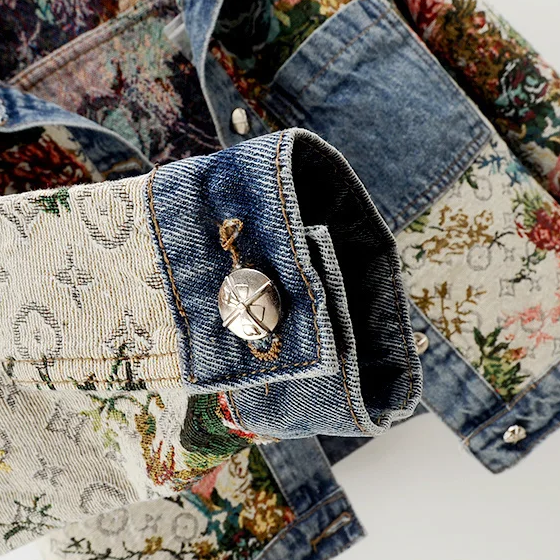 Lyon Blossom Denim - Jacket CASA LARO