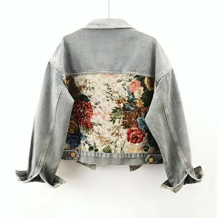 Lyon Blossom Denim - Jacket CASA LARO