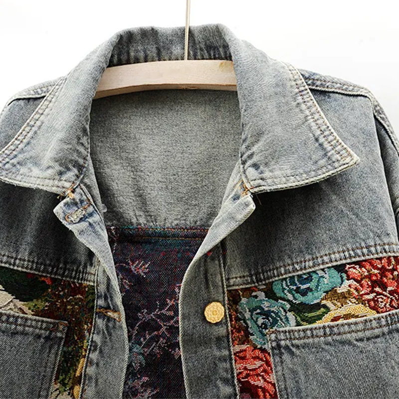 Lyon Blossom Denim - Jacket CASA LARO
