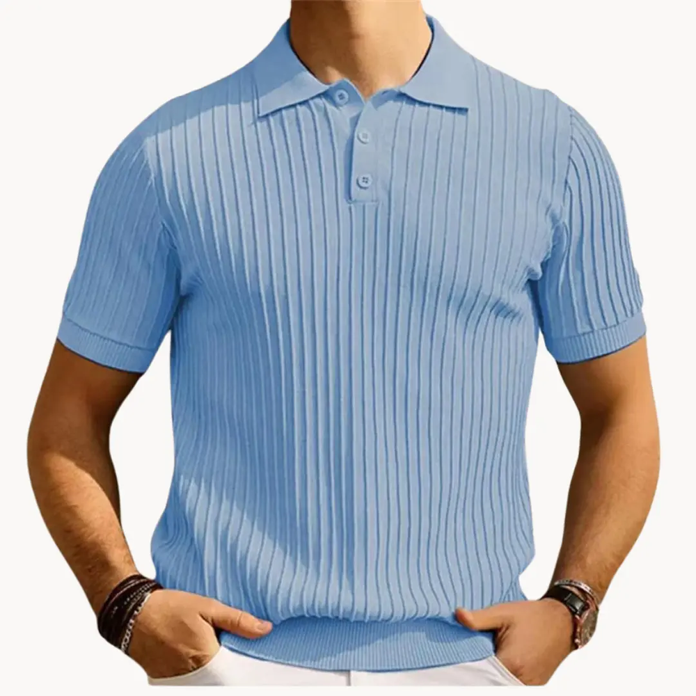 Madras Plaid Cotton - Polo Shirt CASA LARO