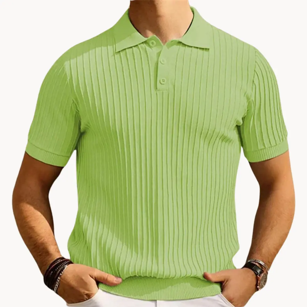 Madras Plaid Cotton - Polo Shirt CASA LARO